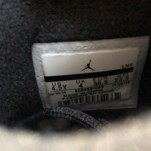 NIB NIKE AIR JORDAN 4 IV RETRO “OREO” 4.5Y 6 Women - Picture 5 of 8